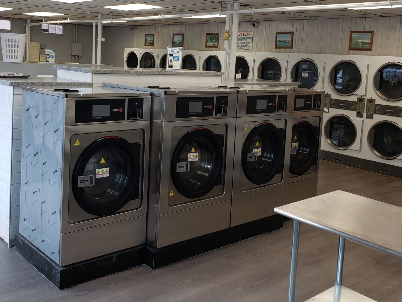 Lighthouse Laundry Coin Operated Washer in Brunswick ME